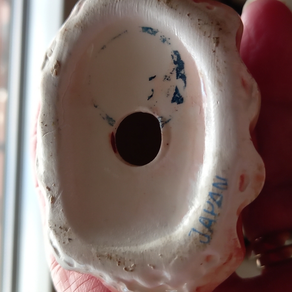 Pink lady porcelain figure - Picture 4 of 4